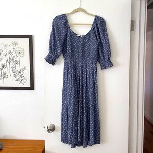 Neuflora Everett Dress in Blue Floral
